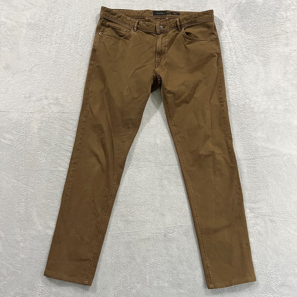 Massimo Dutti Tan Chinos